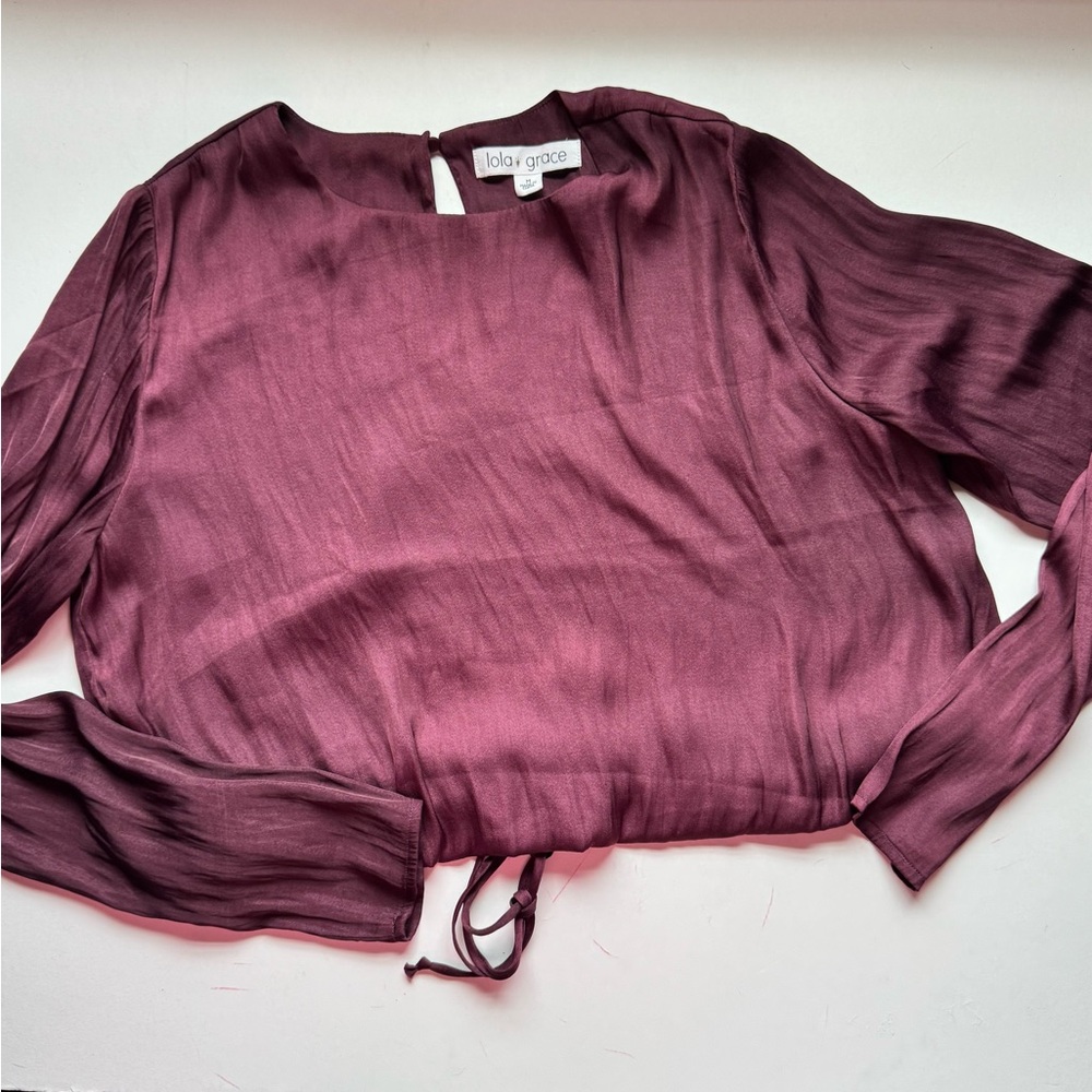Lola Grace Long Sleeve Top M